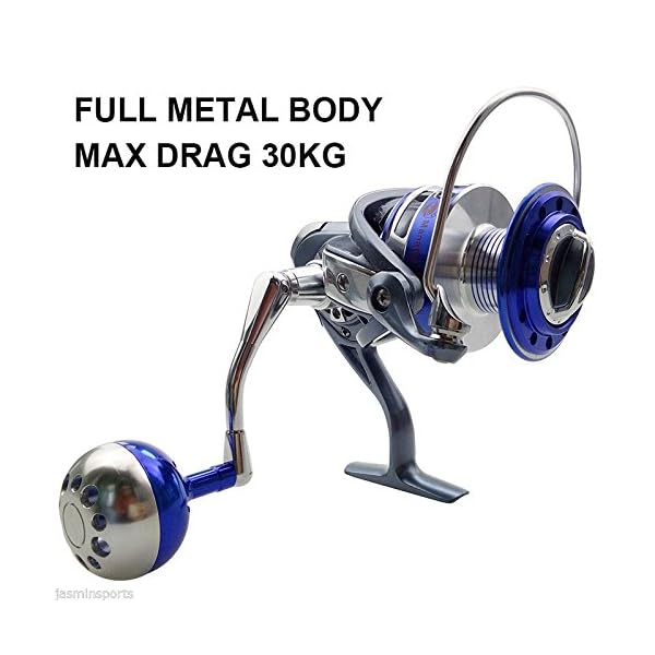 Easy-Catch-Size-4000-7000-Full-Metal-Spinning-Fishing-Reels-121-Ball-Bearings-High-Speed-Saltwater-Spinfisher-V-Spinning-Reel