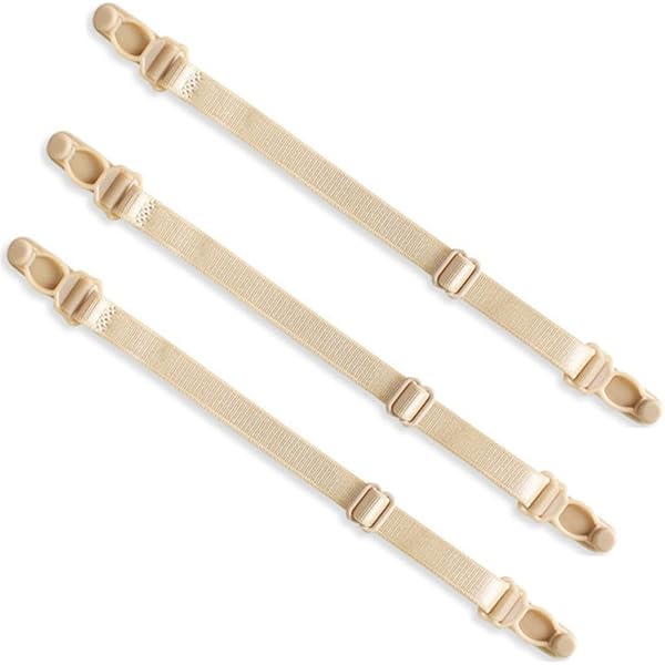 12 Stück BH Träger Halter - Verstellbare Clips Gegen Rutschen Für Damen