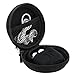 Airpods Accessories Set, OEAGO Airpods Case Protective Silicone Cover and Skin with [Keychain] [Airpods Strap] [Airpods Earhooks] [Travel Carrying Box Case] for Apple Airpod Charging Case - Black