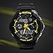 BESSKY Multi Function Military Sports LED Analog Digital Waterproof Alarm Watch (Yellow)