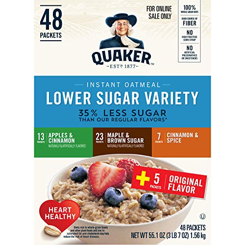 1 Quaker+Instant+Oatmeal+Variety+Breakfast