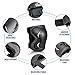 JBM Kids & Adults Knee and Elbow Pads with Wrist Guards Protective Gear Set, Impact Resistance for your Children Outdoor Activities’ Adventure, Roller Skating, Cycling, Scooter, Skateboarding Pads Set