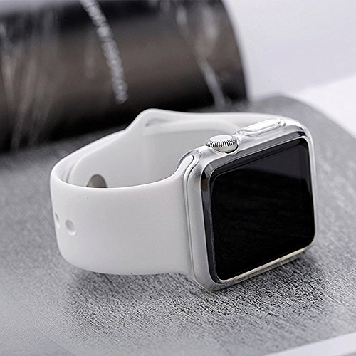 For Apple Watch Series 3 Case 42mm, Alritz Soft Slim TPU Protective Case Flexible Anti-Scratch Bumper Cover for Apple Watch Series 1 Series 2 Series 3 Nike+ Sport Edition - Thumbnail 6