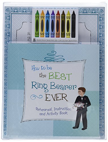 Lillian Rose Ring Bearer Activity Book