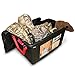 Scent Crusher Hard Tote to Scent Crusher Tote with Ozone Generator, Destroys Odors within 30 mins., Heavy Duty 40 Gal. Tote, Great for Permanent Storage or Traveling, Padlock Compatible