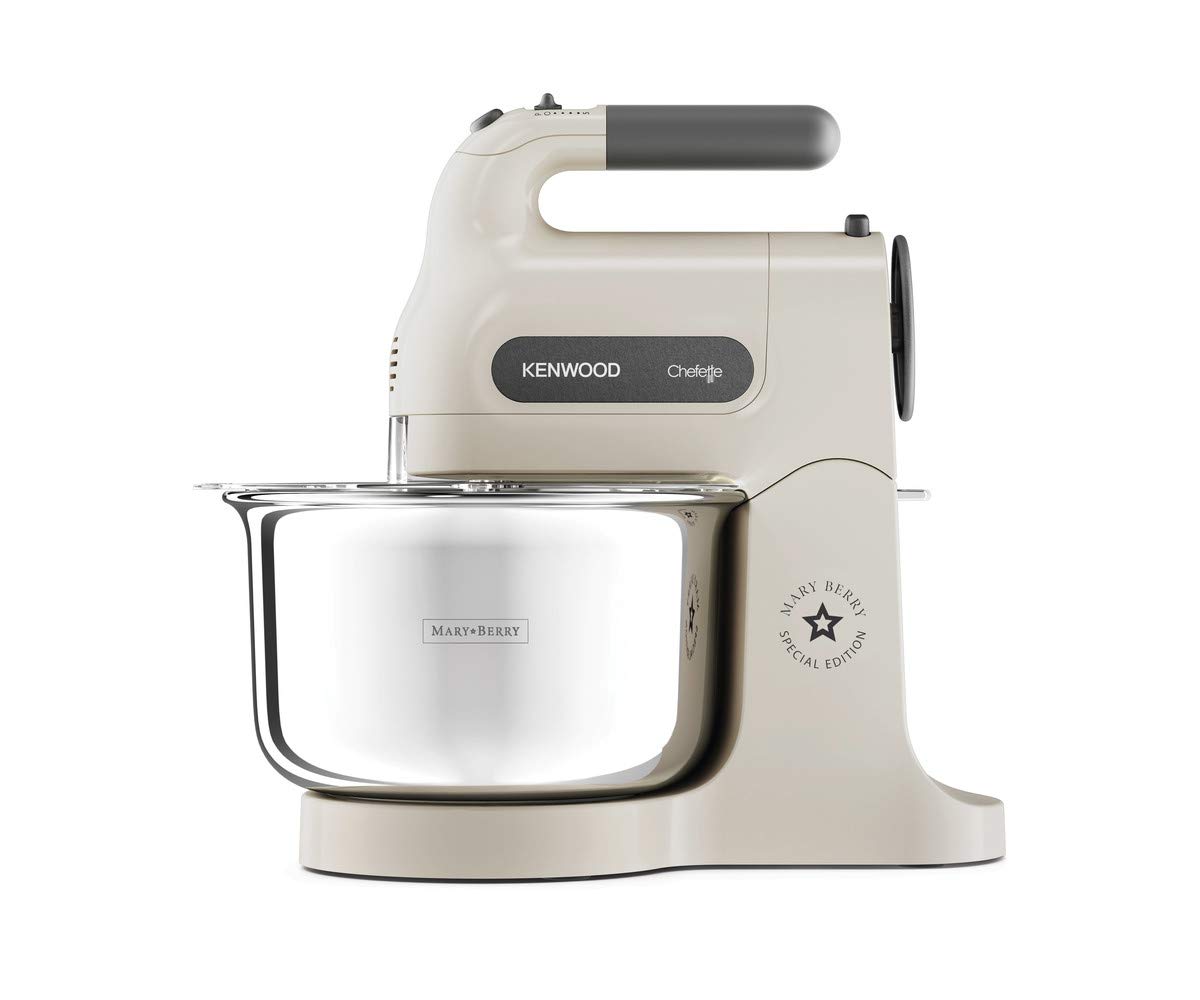 Kenwood by Mary Berry Special Edition Chefette hand mixer with bowl HM680CR, Cream