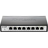 D-Link 8-Port EasySmart Gigabit Ethernet Switch (DGS-1100-08)