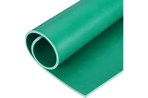 MECCANIXITY Silicone Rubber Sheet 1/8" Thick x 12" Wide x 12" Long, Anti-Slip Gasket Material Silicone Mats for Crafts, Pads,