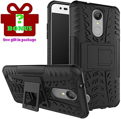 LG Aristo Case, LG K8 2017, LG Phoenix 3, LG Rebel 2 LTE, LG Risio 2, LG K4 2017, LG Fortune Case, UPaitou Premium Hybrid Tri-Layer with Kickstand Protector Cases for LG Aristo / Fortune
