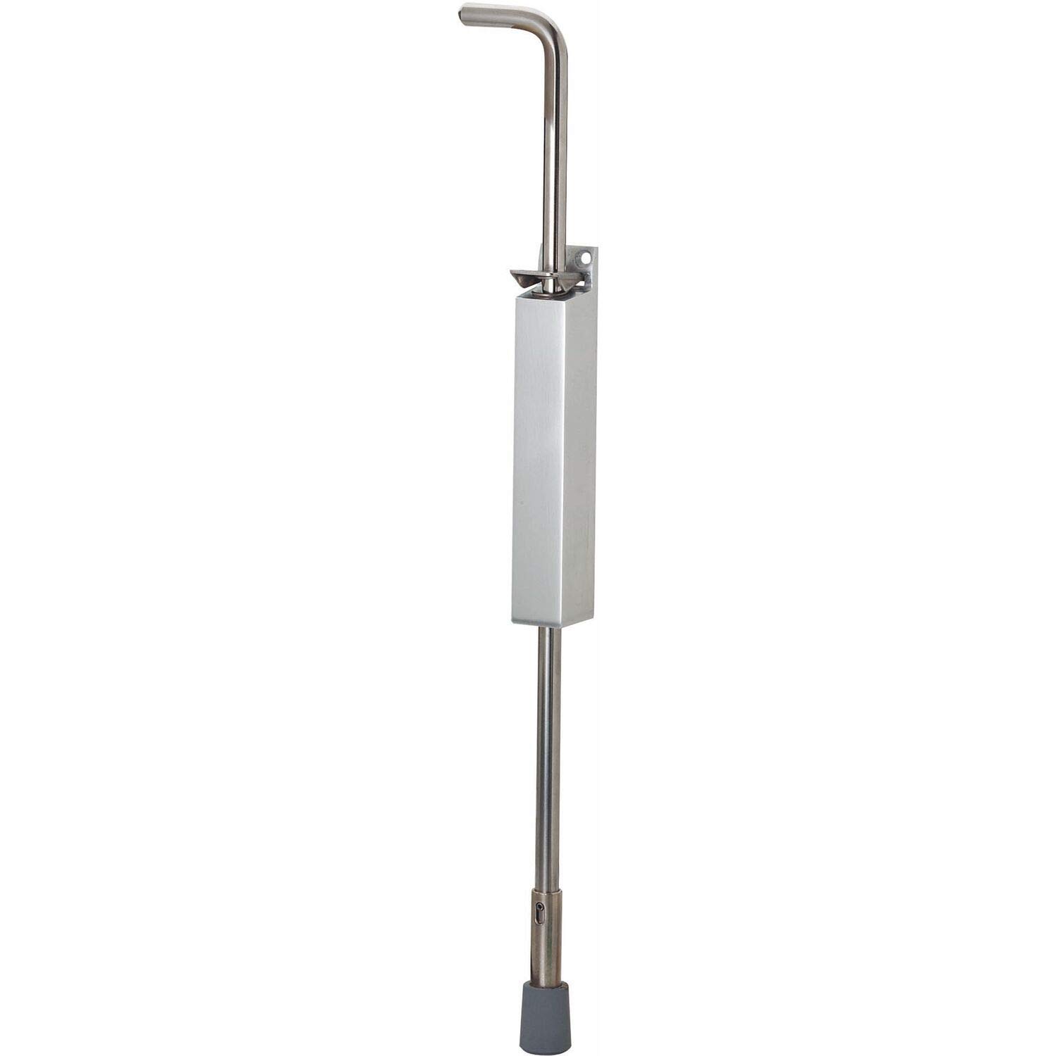 KWS 104802 Silver Door Stop for Extremely Large Height Differences Lock Height 555 mm Varnished Aluminium