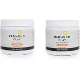 REDMOND Clay - Bentonite Clay of 1000 Uses, Soothing Facial Mask, 10 Ounce (2 Pack)