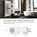 Smart Plug Mini, Oittm Wi-Fi Mini Socket Smart Plug-in Outlet Switch w/Energy Monitoring, Timing Function, Wireless Remote Control, Works with Amazon Alexa Google Assistant, No Hub Required (2-PACK)