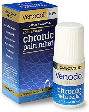 Venodol Roll-on Pain Relief, Cobra Venom (Clear, 2 oz, 1 ct. Scent-Free)