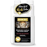 Odorcide Cat Attack Concentrate Odor Eliminator - Cat Urine Remover for Carpet &amp; Upholstery - Litter Box Odor Eliminator - 16 oz