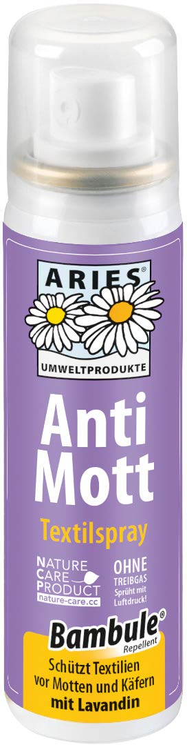 Aries Anti Moths- Moth Protection, Spray against Moths, Textile Spray 200 milliliters