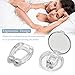 Silicone Magnetic Anti Snore Nose Clips by GENQIL, Stop Snoring clippy Anti snoring Device Mini Comfortable Professional Sleeping for Men Women (4 pcs)