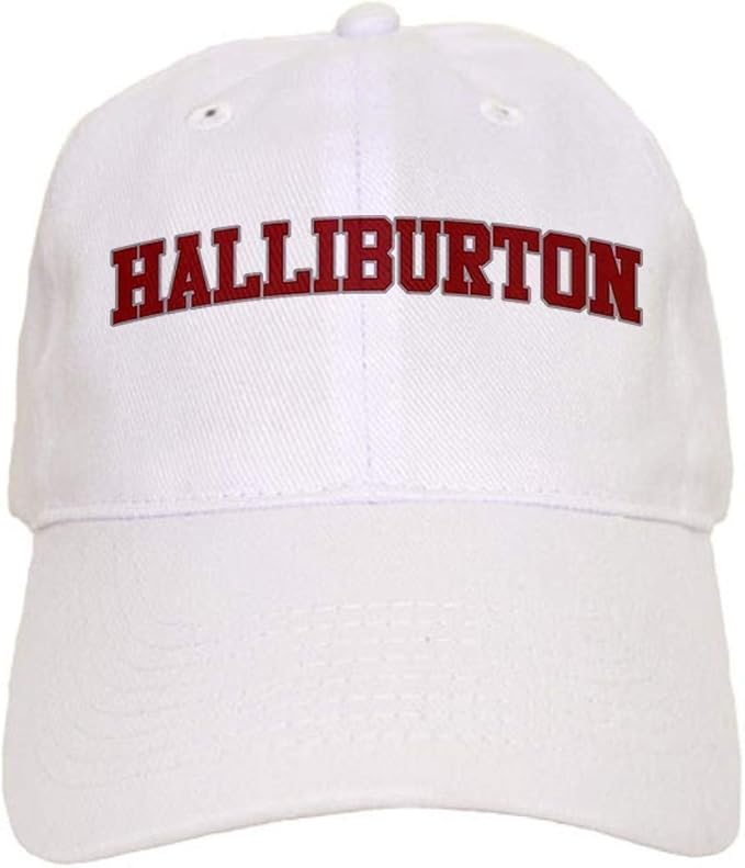 HALLIBURTON Design Baseball Cap Adjustable DadHat for Men and Women