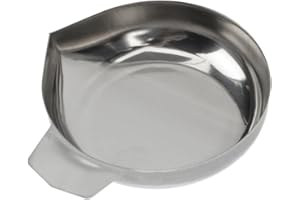 ＫＬＫＣＭＳ Jewelry Weighing Pan, Food Scale Pan, Weight Scale Tray, Electronic Balance Pan, 1pcs Stainless Steel