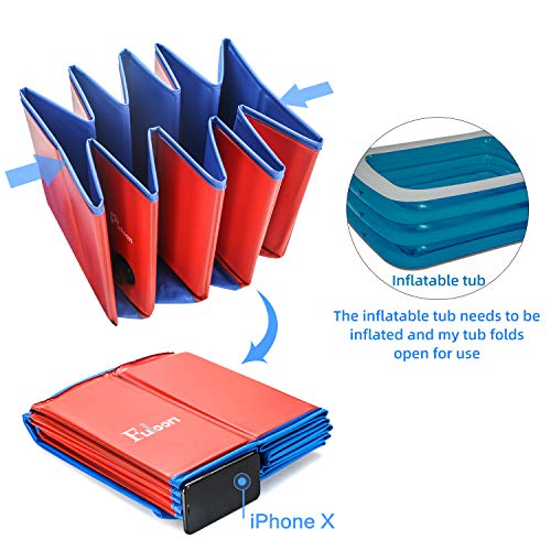 5 Fuloon+Foldable+Swimming+Bathing+32inch+D