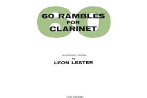 CARL FISCHER 60 Rambles for Clarinet