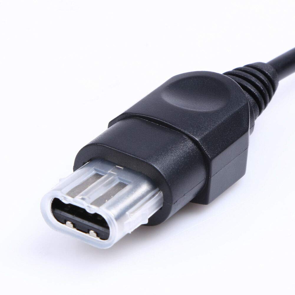 YB-OSANA 2 Packs! Replacement 6ft Extension Cords for Xbox Controller, Set of 2, Black