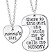 Elefan Cornelia Jewelry Alloy Pendant Necklace Set for Daughter & Mother