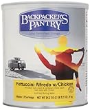 Backpacker's Pantry Fettuccini Alfredo with Chicken, 34.2 Ounce, # 10 Can