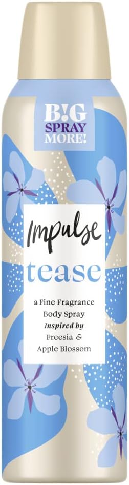Impulse Tease Body Spray Deodorant 150 ml - Fresh Fragrance