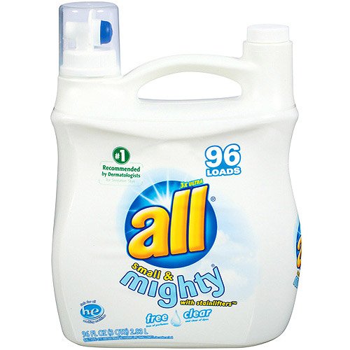 From USA ★ all Powder Laundry Detergent, Free Clear, 52 Ounce, 40 Loads
