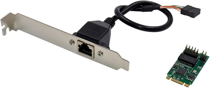 Dawafit I225-V M.2 B+M Single Port 2.5G Server Industrial Network Card I225 B3