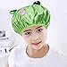 kilofly 3pc Fun Cute Animal Shower Caps for Kids Reusable Waterproof Bath Hat Set