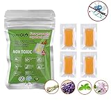 pureGLO Pack of 4 Mosquito Repellent Refills - All Natural Insect Repellent Pest Control Repeller Plants Refills - No Deet Safe for Adults and Babies