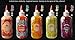 Tattoo Hot Sauces, Variety Pack of 5 Globally-Inspired and Passionately Crafted Sauces (Gift Set Sampler of 5 Flavors)