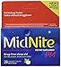 MidNite PM Drug-Free Sleep Aid 28 Chewable Mint Flavored Tablets, Dietary Supplement with Melatonin, Bromelain, Herbs