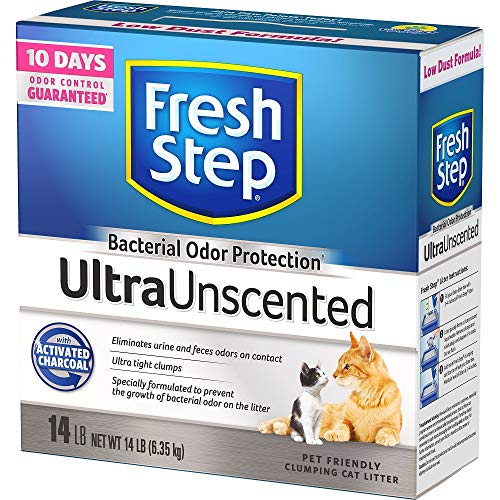 Clumping Cat Litter, Scent Free, Guaranteed Odor Control