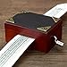 Youtang Vintage Wood 15 Note Mechanism Musical Box Handcrank Music Box Gift