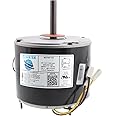 ClimaTek Upgraded 1/5 HP Condenser Fan Motor Directly Replaces ICP Heil Tempstar Comfortmaker 1186447 1191329 1172775