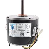 ClimaTek 1/5 HP Fan Motor Replaces HC37GE219 HC37GE219A HB38GR219 HB38GQ230 | Upgraded Exact Replacement 1/5 HP Condenser Fan Motor for Carrier, Bryant, Payne