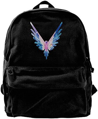 Logan Paul Custom Made Sun Cone Parrot Logo Canvas Shoulder Bag Backpack