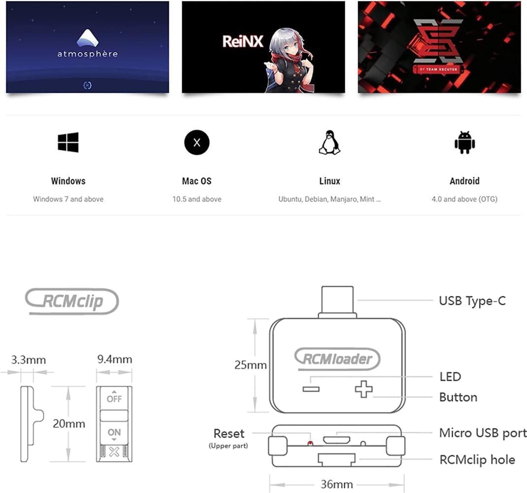 RCM Loader, Switch RCM Loader Payloads Injector Tool Sets