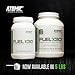 Delicious Vanilla Coconut Flavor, Fuel X30 Premium Quality Whey Isolate Protein, Atomic Strength Nutrition, 2 Pounds, 25g Protein Per Scoop