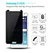 [2 PACK] Samsung Galaxy J7 J700 2015 Screen Protector, DONWELL Shield Privacy Anti-Spy Tempered Glass Screen Protector for Galaxy J7 SM-700 2015/SM-J700F/P[Anti-Fingerprint] [Scratch-Resistant]