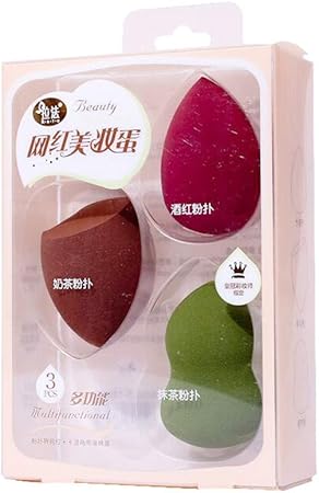 Amazon メイクスポンジとファンデーションブラシリキッドファンデーション混合スポンジリキッドクリームとパウダープロの美容スポンジミキサーと歌舞 ブラシ Ha蘭 つけまつげ 通販