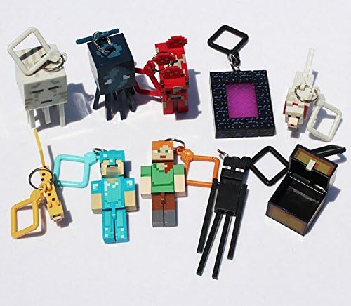 SAMANIS 10pcs/Set Generation Two Minecraft Toy Action Figure Set