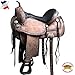 HILASON 15″ Western Horse Saddle American Leather Flex Tree Trailthumb 1