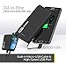 Pocket Juice EnduranceAC Portable Charger - 6000 mah Ultra Slim and Light with Built-in AC Plug and Micro USB Cable - Compatible with iPhone, Android and More (6000 mah 2 Pack)