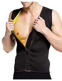 Roseate - Chaleco de neopreno con cremallera para adelgazar y perder peso