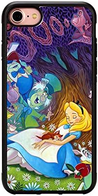 Alice in Wonderland iPhone 7 Case,Alice in Wonderland Cell Phone Case for iPhone 7 4.7" TPU Case