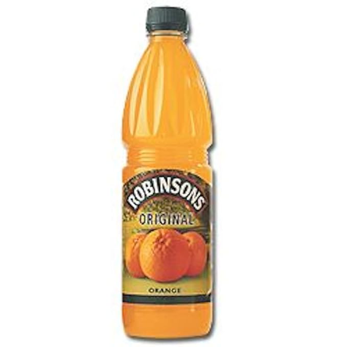 Robinsons Original Orange Squash 1 Litre Pack of 12 538505 Amazon