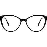 Zeelool Stylish TR90 Cat Eye Glasses Frame with Non-prescription Clear Lens for Women Alanni ZOT065957